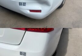 Rear Bumper Dent Removal