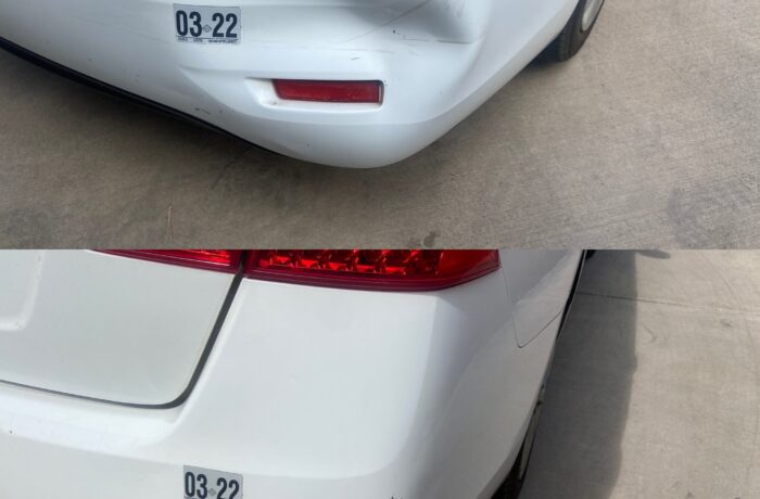 Rear Bumper Dent Removal